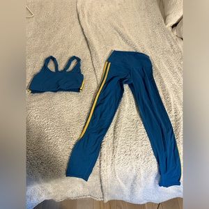 Splits59 Varisty Set - sports bra is extra small and leggings are a small.